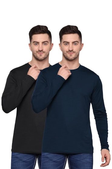 Round Neck T Shirts White – 2 Pcs