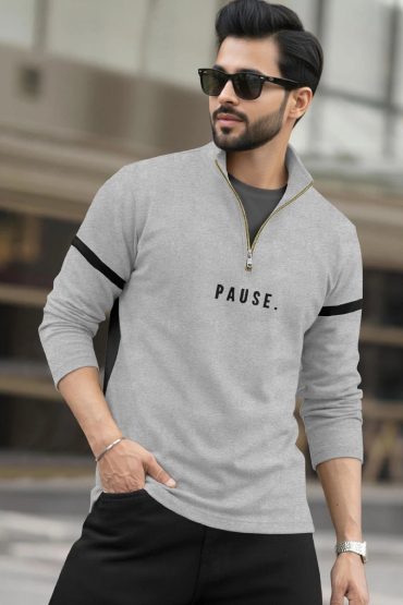 Zip T Shirt Mixed Color – 1 Pc