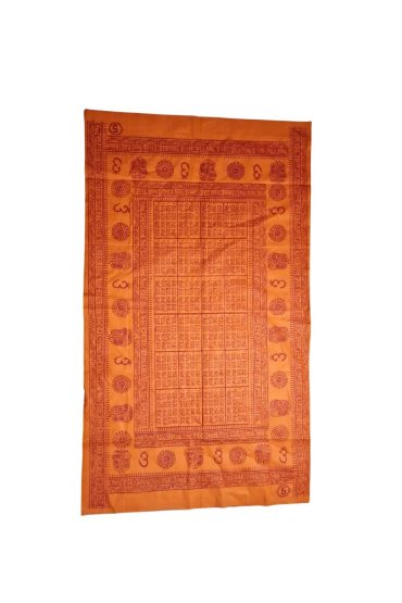 Orange Cotton Angavastram for Men – Pack of 2