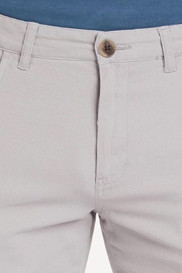 Light Grey Cotton Full Pant For Men – 1 Pc